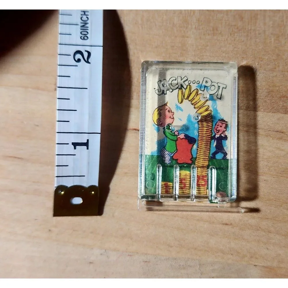 Vintage‎ Cracker Jack Prizes And 1976 Tomy Game Lot